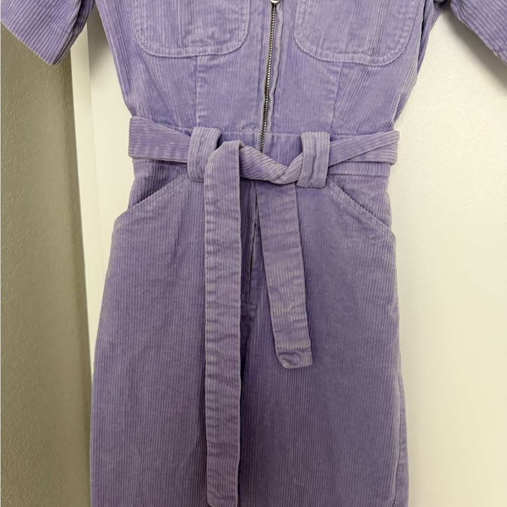 & Other Stories Light Purple Corduroy Jacket View 4
